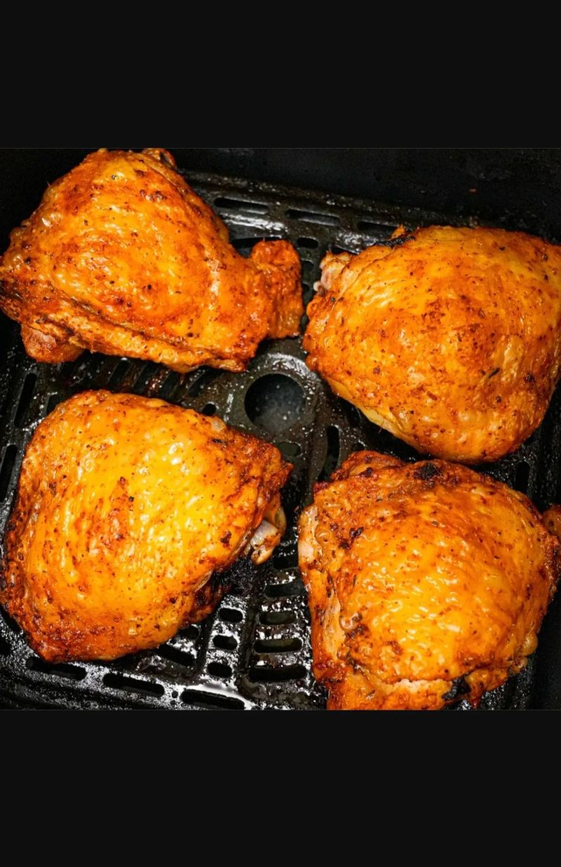 Air fryer chicken thighs