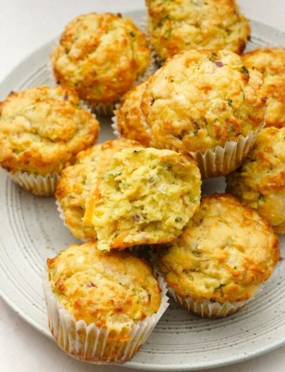 Mini veg and cheese muffins for babies — photo 2