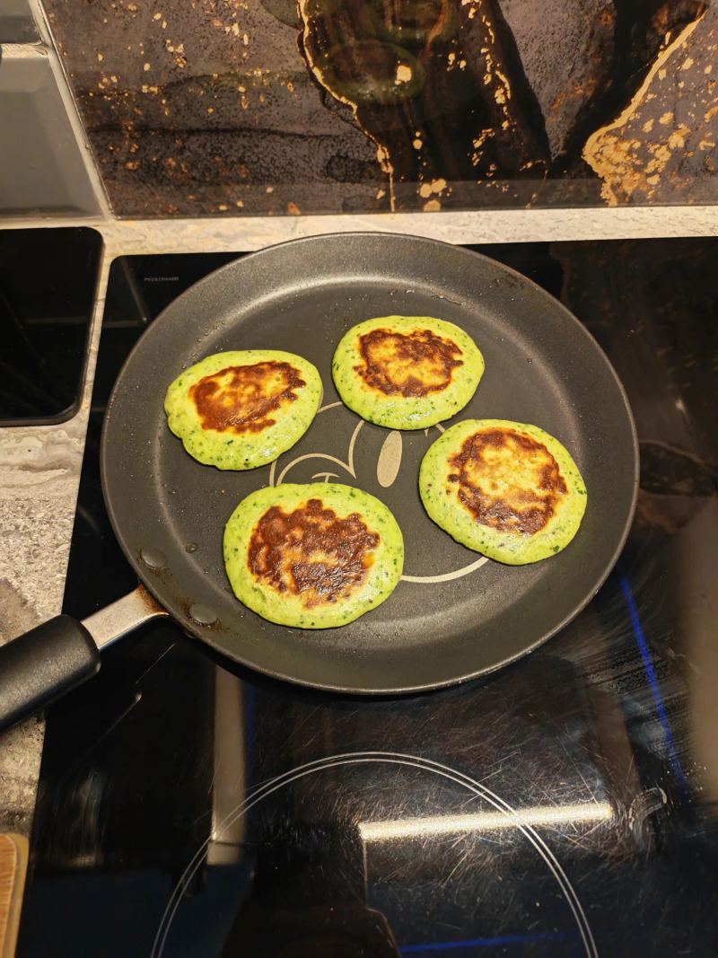 Iron rich pancakes